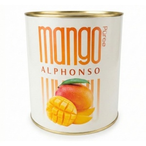 Pulpa de mango 100% natural pentru inghetata artizanala, smoothie, prajituri, 3.1Kg