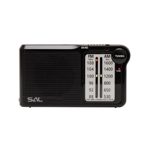 Radio portabil, 2 benzi, negru - Img 2