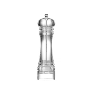 Rasnita pentru piper Hendi, sticla acrilica transparenta, ø60x(H)215mm