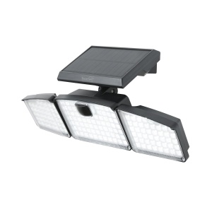 Reflector LED cu panou solar, senzor de miscare - Img 1