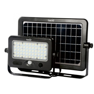 Reflector LED solar, cu senzor de miscare - Img 1