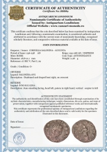 SALONINA CORNELIA AUGUSTA ( 255-258 AD )- Moneda Antica Romana - Img 3