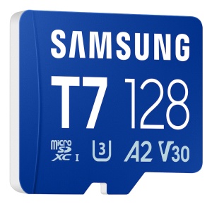 SAMSUNG T7 microSD Memory Card 128GB for Smartphones Tablets and Handheld Consoles up to 170MB/s Read "MB-MB128T/WW" - Img 3