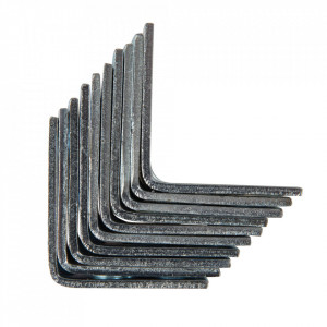 Set 10 coltare otel zincat, 25 x 1.6 x 16mm, Fixman - Img 3