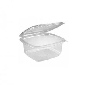 Set 100 caserole cu capac atasat, 375gr, fast food, cofetarie, baclavale