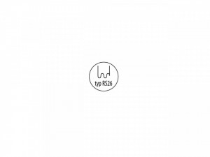 Set 100 sigurante pentru lipit fisuri neregulate plastic, RS26, 0.6mm, forma val mare, Dedra - Img 3