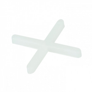 Set 1000 pene distantiere gresie/faianta tip cruce, 2mm, Silverline - Img 3