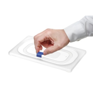 Set 12 bucati Cleme Hendi pentru Capac Hendie containere depozitare HACCP - albastru - Img 2