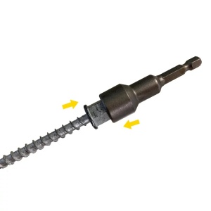 Set 150 suruburi autoforante profesionale pentru beton, 6 x 35mm, fixare fara diblu, cap hexagonal, filet exterior M6, rezistenta la foc, Celo - Img 6