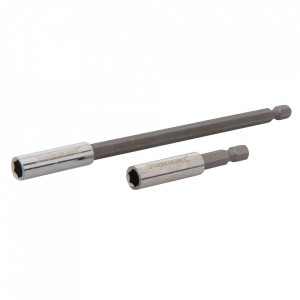 Set 2 prelungitoare biti , 60, 150mm, magnetice, Silverline - Img 1