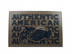Set 4 petice textile, patch brodat , atasabil la cald, 70 x 50mm, Wenco - Img 2