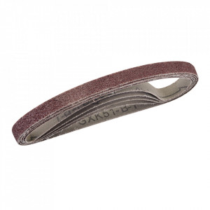 Set 5 benzi abrazive slefuitor, 10 x 330mm, grit 40, Silverline - Img 1