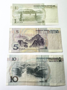 Set Bancnote China - 1/5/10 Yuan 1999-2005 - Img 2