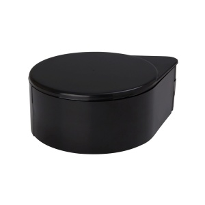 Set decorare margine pahare cocktail cu 3 zone pt zahar, sare si lime - - 200x160x(H)75 mm - plastic ABS - Hendi - Img 2