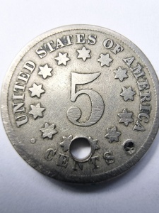 Set Monede USA - Shield - 1869 ( Gaurita ) - Img 2