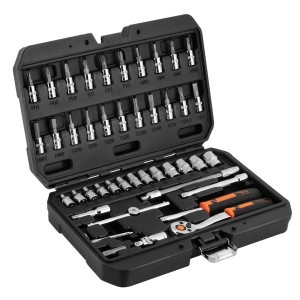 Set tubulare 1/4", set 46 buc