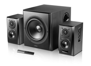 Sistem audio 2.1 activ, sunet HI-FI, 150W, incinte mdf, NEGRU, telecomanda, bluetooth, Edifier S351DB-BK