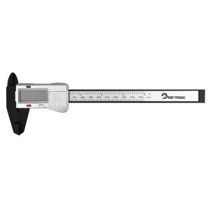 Subler digital 150 mm, material compozit fibra carbon