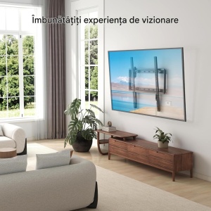 Suport pentru TV, televizor cu diagonala intre 26" - 60", greutate maxima 45kg, VESA de la 100x100 pana la 400x400, Suptek - Img 7