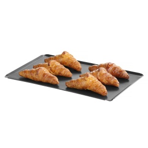 Tava de copt cu strat antiaderent CONVECTOMAT BAKE , HENDI, GN 1/1, Negru, 530x325x(H)10mm - Img 2