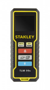 Telemetru laser 30m, ecran lcd, bluetooth Stanley TLM99s - Img 4