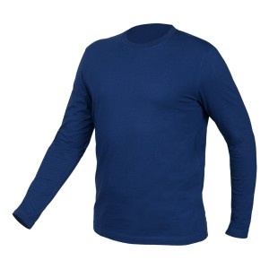 Tricou cu maneca lunga, albastru marin, marimea XXL