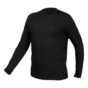 Tricou cu maneca lunga, negru, marimea L