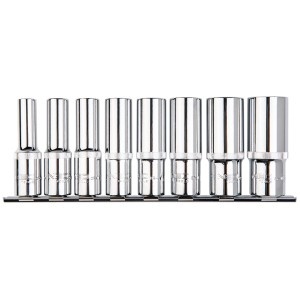 Tubulare adanci 1/2 ", 8 buc -set