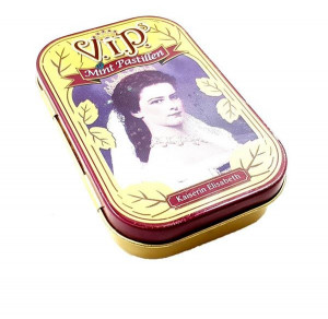 Vintage mini fémdoboz cigaretták, édességek, gyógyszerek, V.I.P. számára - Img 5
