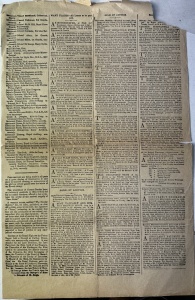 Ziar Istoric - The Times, Londra – 22 iunie 1815- Ediție istorică publicată la doar câteva zile după Bătălia de la Waterloo (18 iunie 1815), care a pus capăt dominației lui Napoleon. - Img 4