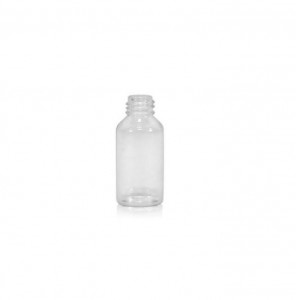 100 darabos készlet, átlátszó pet, 100ml, 100ml, menetes furat átmérője 28mm