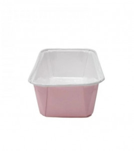100 db sütőforma készlet, 160 x 65 x 50mm, PINK - Img 2