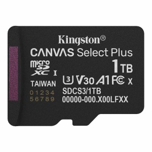 1TB micSDXC Canvas Select Plus Gen3 150R "SDCS3/1TBSP"