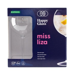 2 pohár készlet borhoz, ginhez, törhetetlen, 63 cl, ideális a medence mellé, SPA, törésbiztos, Copolyester Tritan (BPA mentes), Happy Glass - Miss Liza