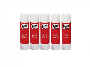 5 darabos ragasztópálcika készlet, fehér, 10g x 5, Pritt Classic