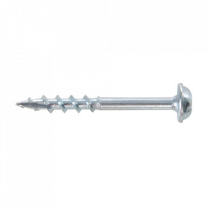 500 db professzionális horganyzott facsavar készlet, 38mm, négyszögletes fej, P/HC 8 x 1-1/2", Triton - Img 3