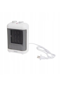 Aeroterma ceramica cu ventilator, incalzire 750w/1500W, 220V, protectie la rasturnare, ALB, 3 trepte, TRISTAR - Img 4
