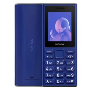 Alapvető mobiltelefon, két SIM-kártyás, óceánkék, Nokia 105 (2023-as modell)