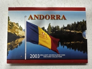 Andorra 2003 – Set numismatic Brilliant , ediție limitată