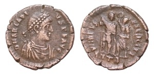 ARCADIUS ( 395-401 AD ) - ANTIOCH - Moneda Antica Romana - Img 3