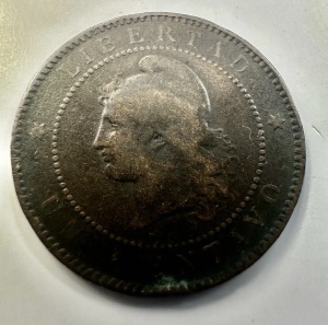 Argentina - 1 Centavo 1885 - Img 3