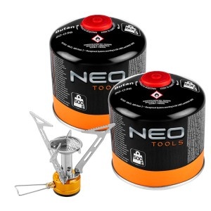 Arzator cu gaz Tourist + 2 cartuse de gaz 20-036