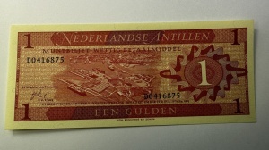 Bancnota - 1 Gulden 1970 - Antilele Olandeze (Nederlandse Antillen)