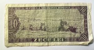Bancnota Comunista - Romania - 10 Lei 1966 - RSR - Img 2