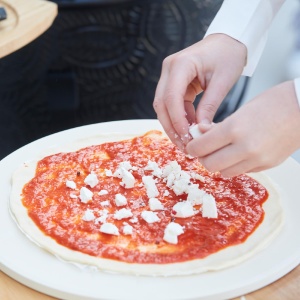 Barbecook BC-ACC-7013 piatră de copt pizza universală, ignifugă, diametru 36 cm. - Img 2
