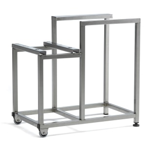 Baza mobila pentru feliatoarele : CA-31, CA-41, CA-62, Sammic, 666x686x(H)400mm