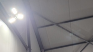 Bec profesional LED 6000 lumeni, E27, 3 surse lumina reglabile la unghi, consum 60W, culoare 6500K, NEBO  - Img 3
