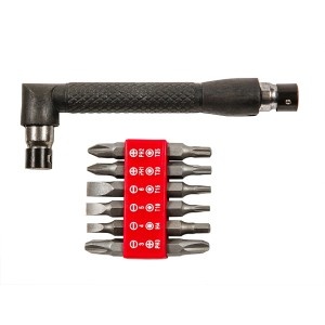 Biti in set cu maner magnetic 13 buc-set