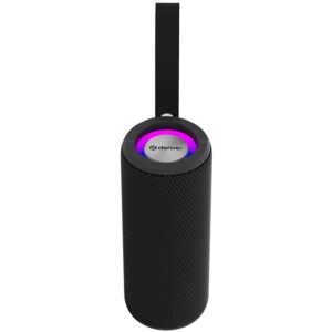 Boxa portabila, lumini LED RGB, 10W, NEGRU, Denver BTC-213B, produs resigilat - Img 2