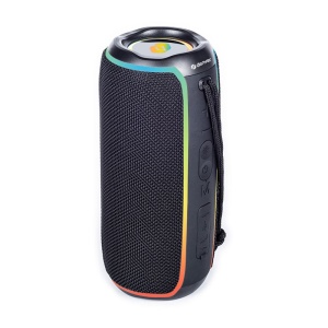 Boxa portabila, lumini LED RGB, 20W, NEGRU, Denver BTV-222NRB, produs resigilat - Img 3
